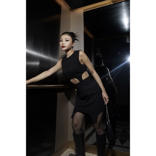 đầm party cut out