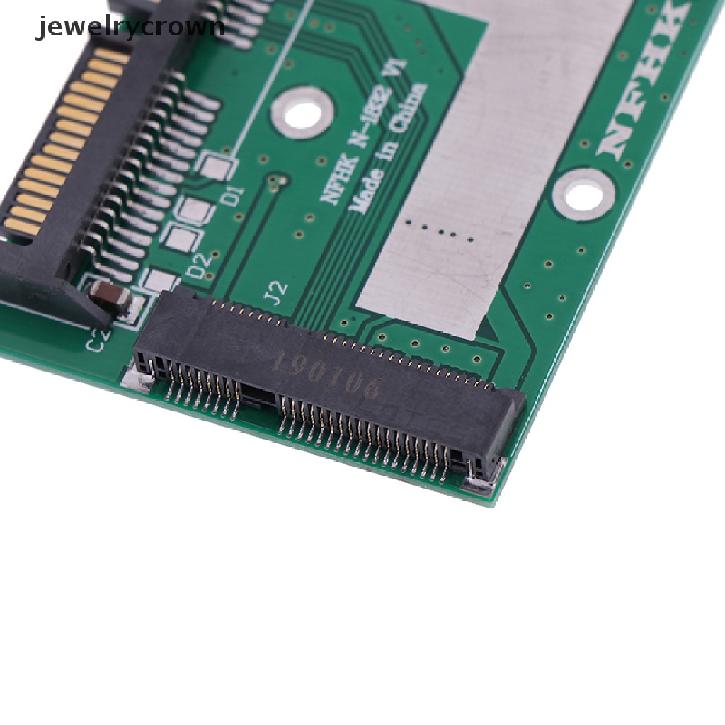 [jewelrycrown] mSATA SSD to 2.5'' SATA 6.0gps adapter converter card module board mini pcie ssd Boutique | WebRaoVat - webraovat.net.vn