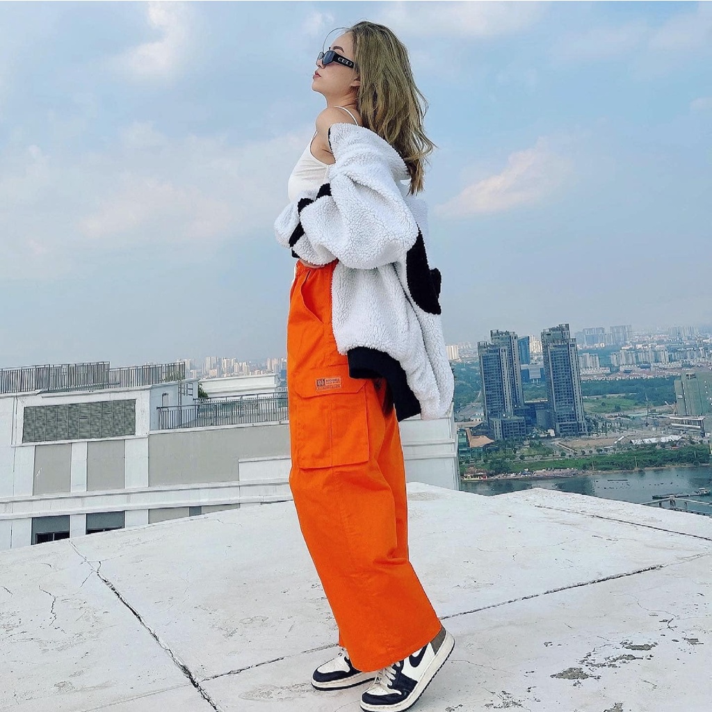 Quần dài Richness Cargo Pants Cam - Local Brand Chính Hãng