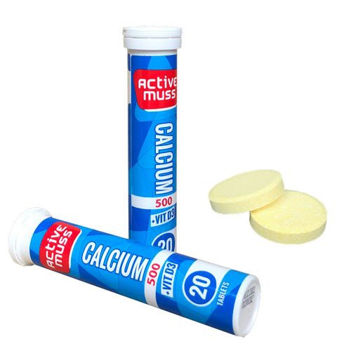 Viên Sủi Maspex Canxi 500 + Vit.D3 20 Viên.