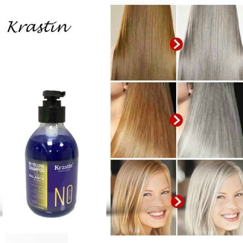 Dầu gội khử vàng Krastin No Yellow 280ml