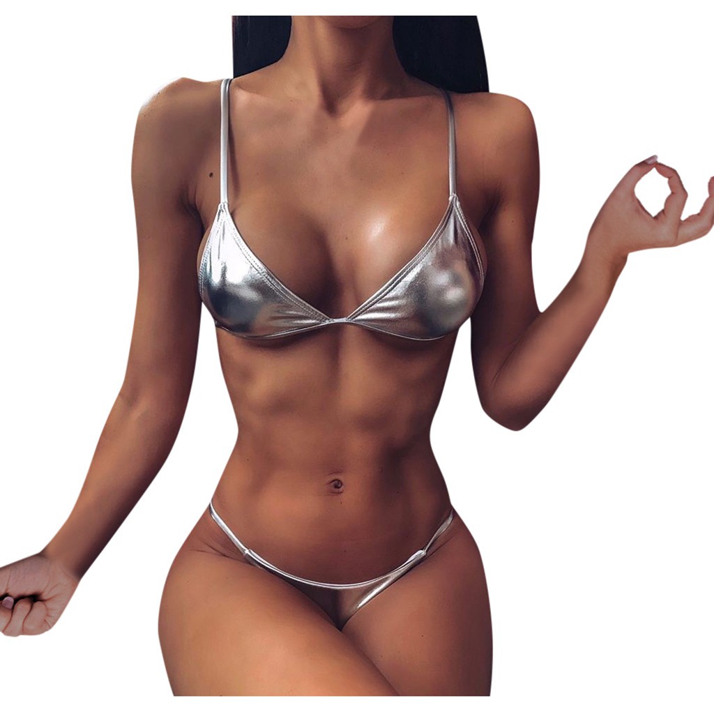 Bikini Nữ Phối Dây Có Đệm Nâng Ngực Gợi Cảm | WebRaoVat - webraovat.net.vn