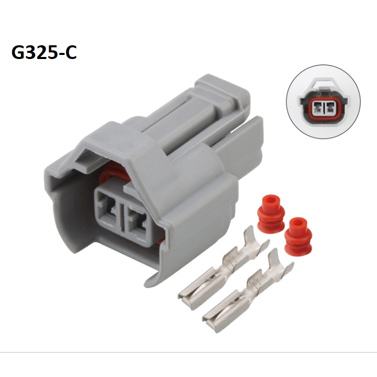 G325-Giắc cắm cho xe Nissan / Hyundai đầu nối 2 lỗ 2mm