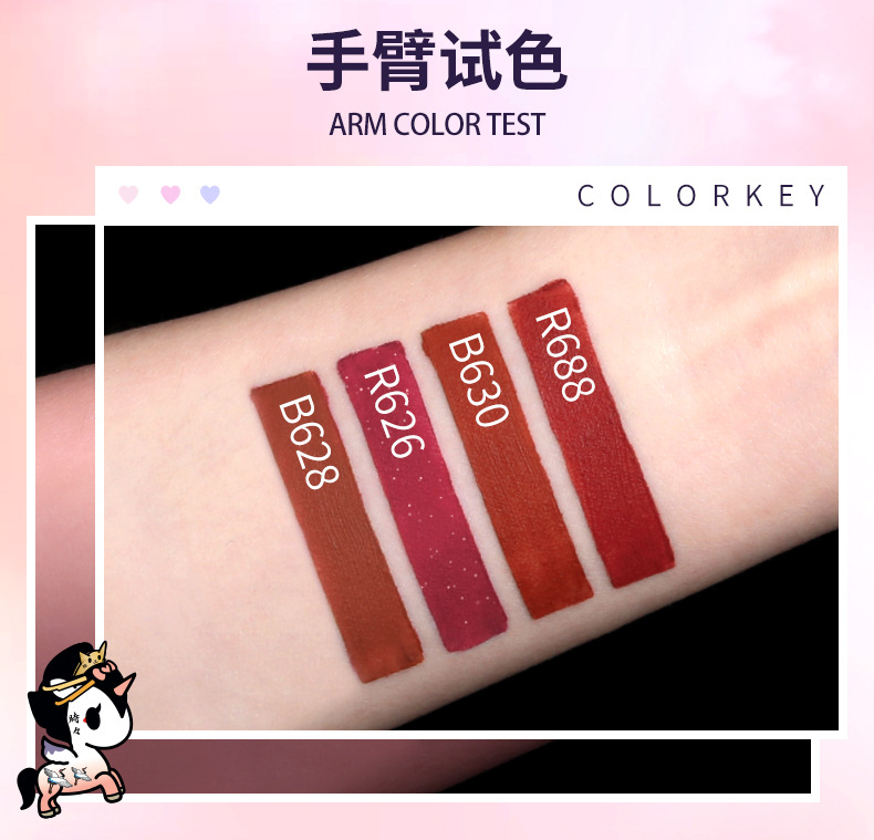 [Hàng mới về] Son kem lì TOKIDOKI X COLORKEY mềm mịn như nhung trang điểm cho môi | BigBuy360 - bigbuy360.vn