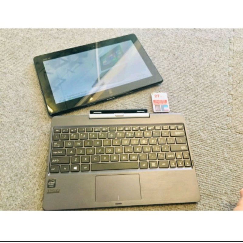 laptop 2 trong 1 asus TF T100 màn cảm ứng bàn phím tháo rời được rất gọn gàn | BigBuy360 - bigbuy360.vn