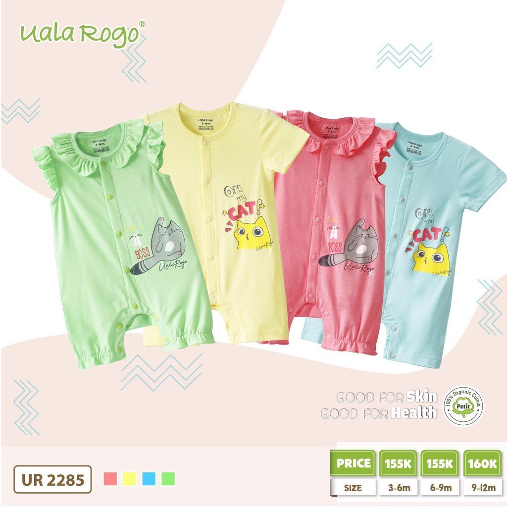 Body cộc petit in mèo Uala Rogo