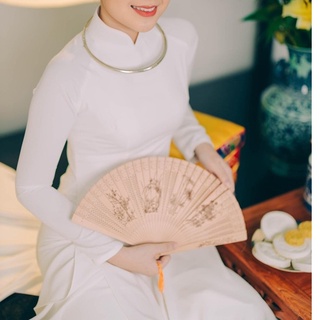 Áo dài truyền thống ( lụa mỹ cao cấp)