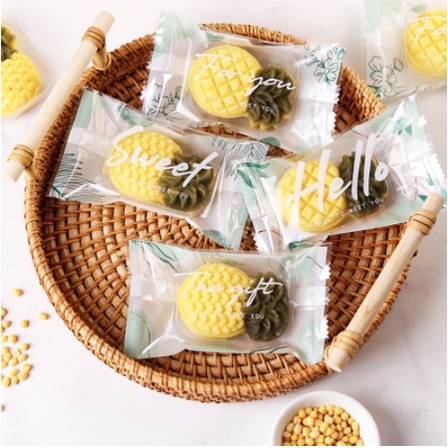 Túi bánh dứa Sweet xanh DA19
