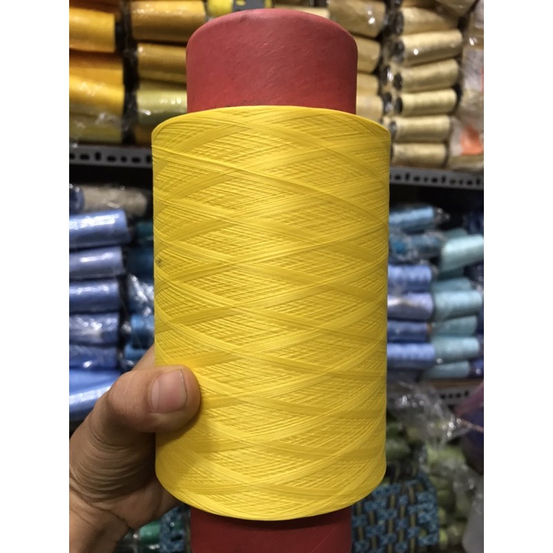 tơ vắt sổ 150D màu vàng cúc