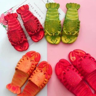 Dép đi trong nhà Mới - Dép Tôm Hùm Unisex Hot Nhất 2020 về nhiều màu Cho Cả Nhà mã ET128