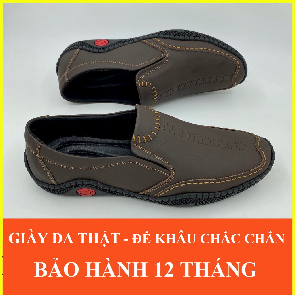 Giày Lười Nam Da Bò Cao Cấp Udany Thời Trang Đế Khâu Chắc Chắn - GLN29