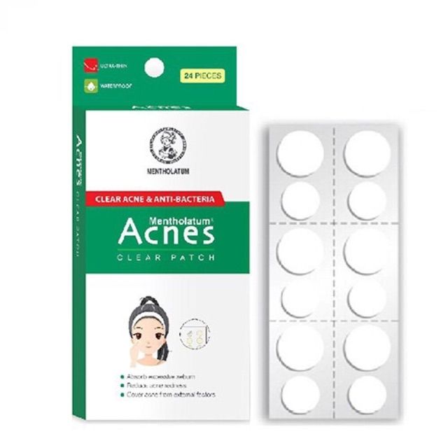 Miếng dán mụn Acnes Clear Patch (24 miếng)