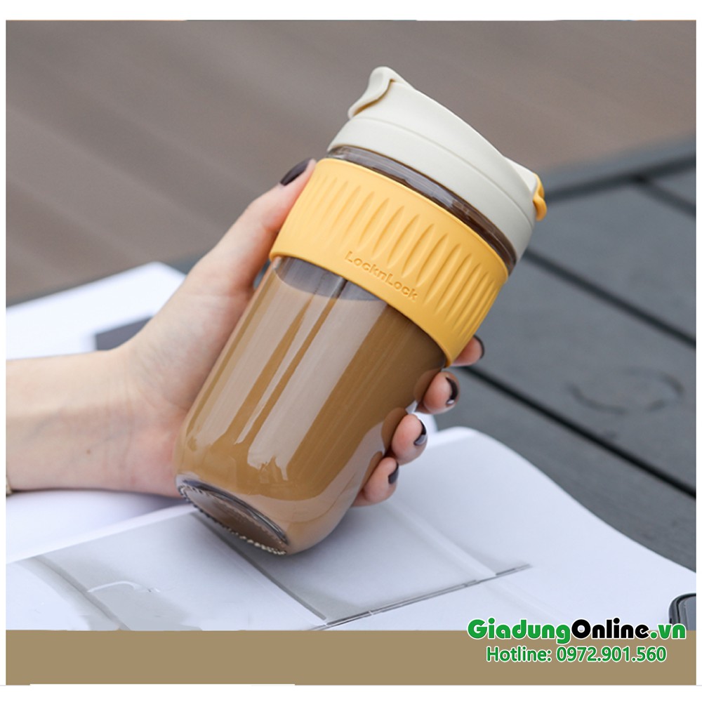 Cốc nước thủy tinh Lock&Lock Dual Glass Cup 500ml LLG699 | BigBuy360 - bigbuy360.vn