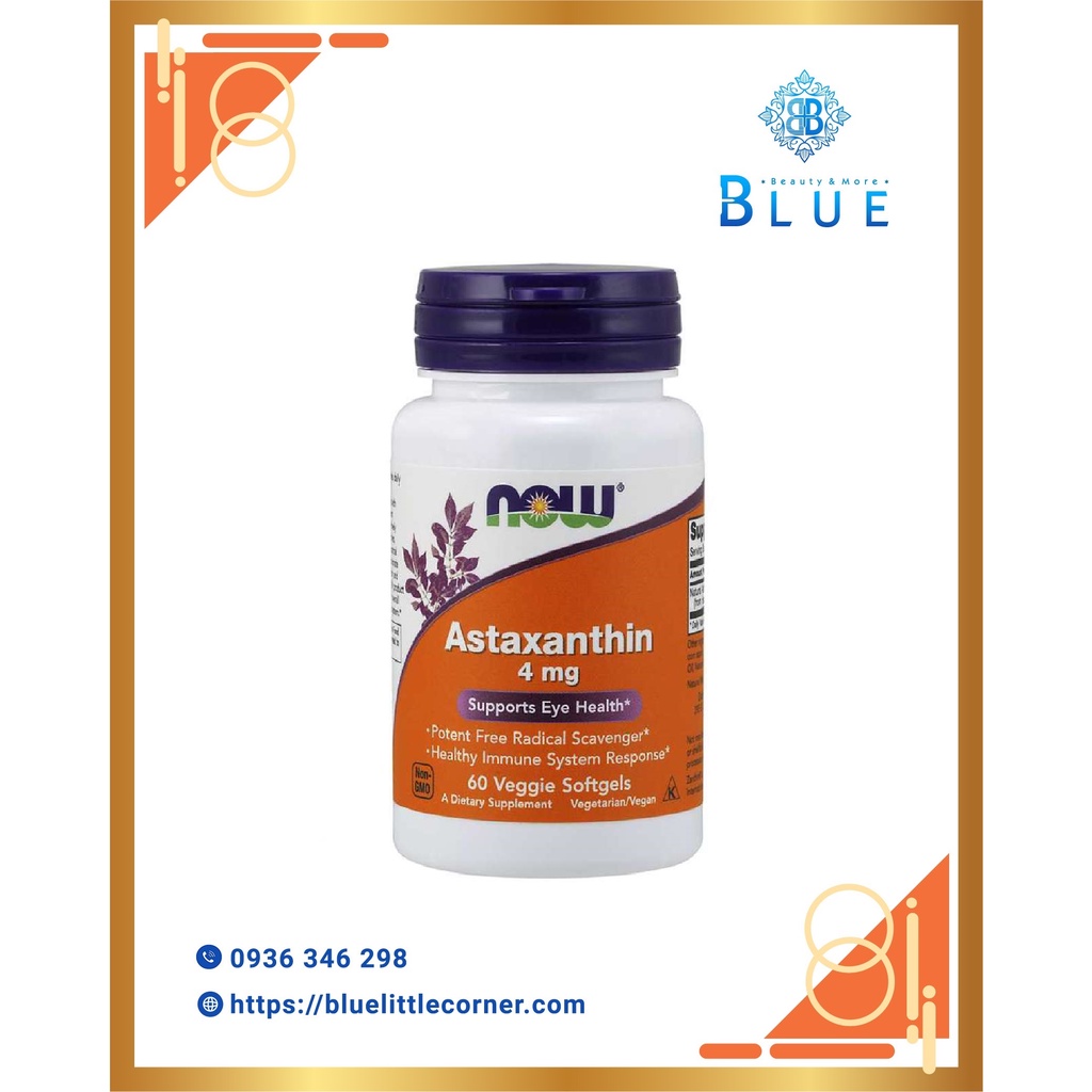 Viên uống Now Foods Astaxanthin