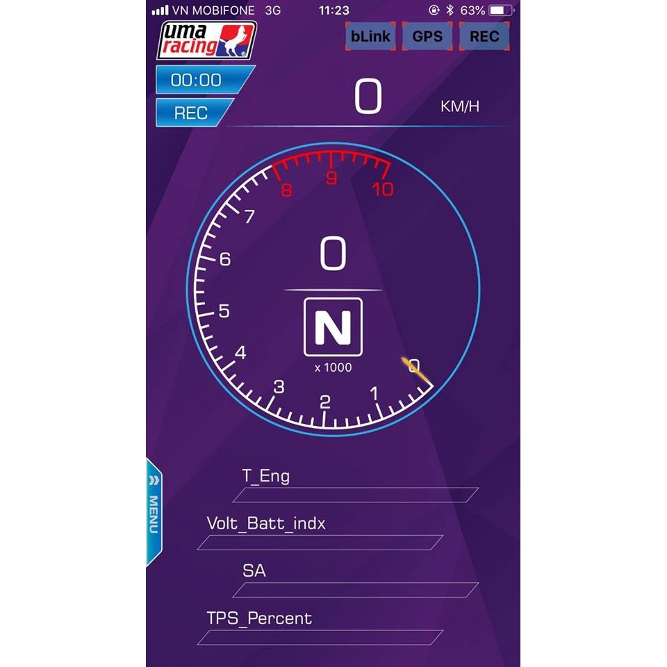 Combo Full Lửa Cho Exciter 150, Mx King, FZ 150 2016 - ECU UMA M5 , MOBIN, BUGI