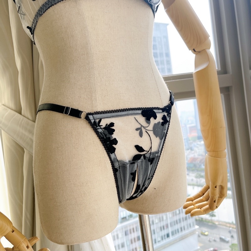 Set Bộ đồ lót ren có gọng không mút phối ren họa tiết YESDADDY R002 | BigBuy360 - bigbuy360.vn
