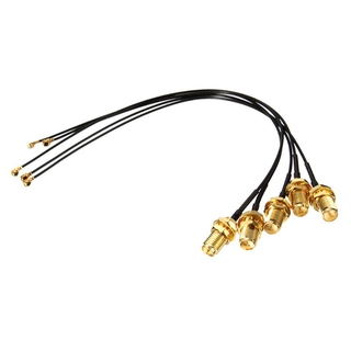Set 5 dây cáp ăng ten nối dài đầu cắm ipx sang rp sma