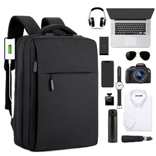 BALO Đa Năng Laptop Thời Trang Nam Nữ Hàn Quốc đi học du lịch màu đen