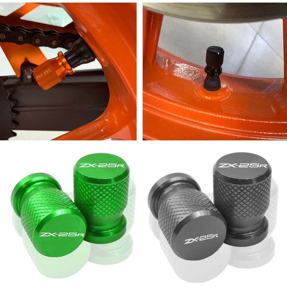 Nắp Van Vòi Xe Mô Tô hf kawasaki zx-25r zx25r 20-21 Bằng Hợp Kim Nhôm Cao Cấp Ốp