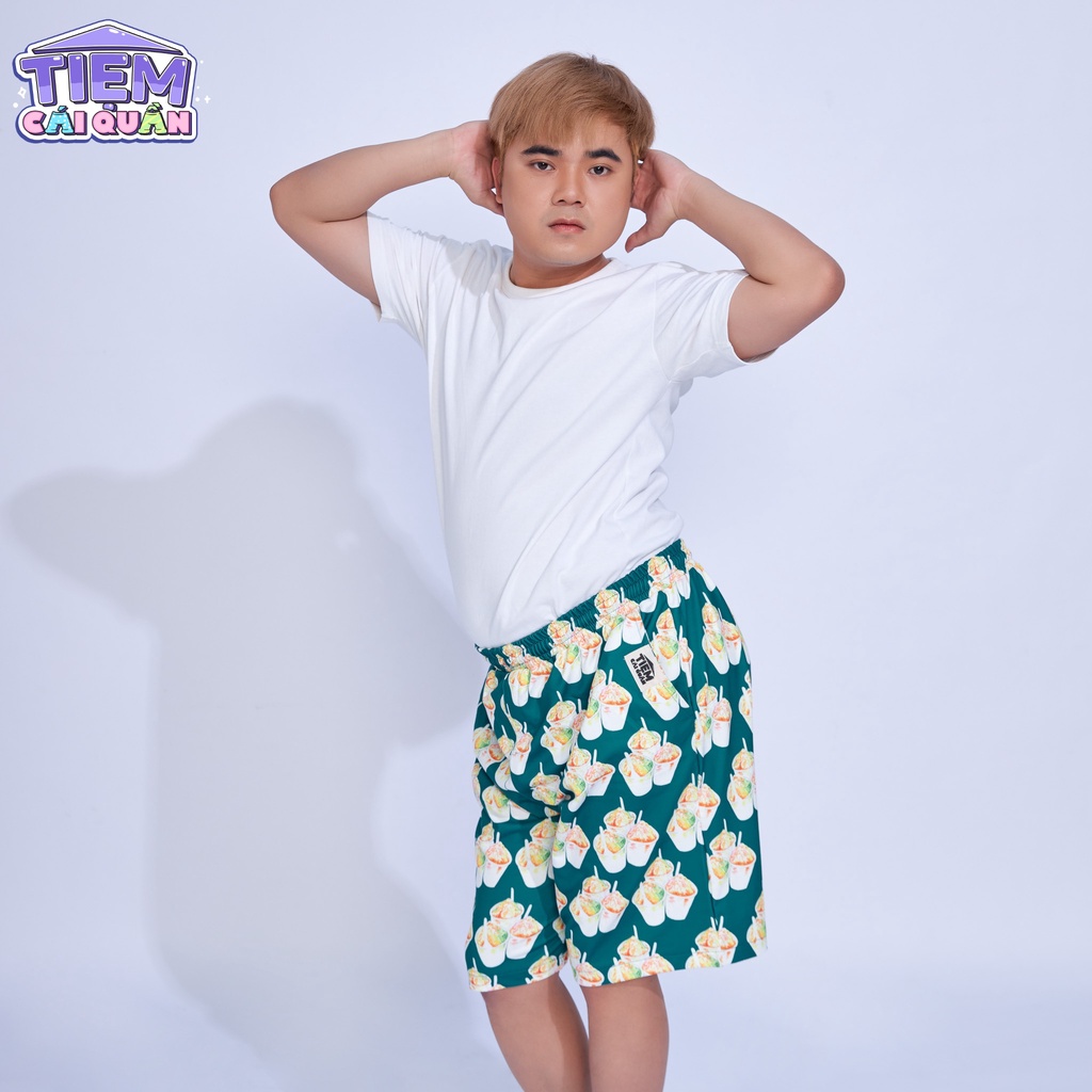 Quần ĐÙI họa tiết ĐÁ BÀO by Tiệm Cái Quần | BigBuy360 - bigbuy360.vn