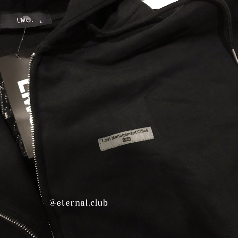 Hoodie zip brand Hàn LMC