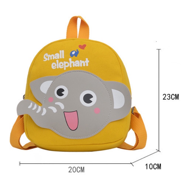 [20++ mẫu] Balo cho bé ,Ba lô mẫu giáo nhà trẻ lớp lá lớp mầm họa tiết VOI CUTE siêu dễ thương cho bé