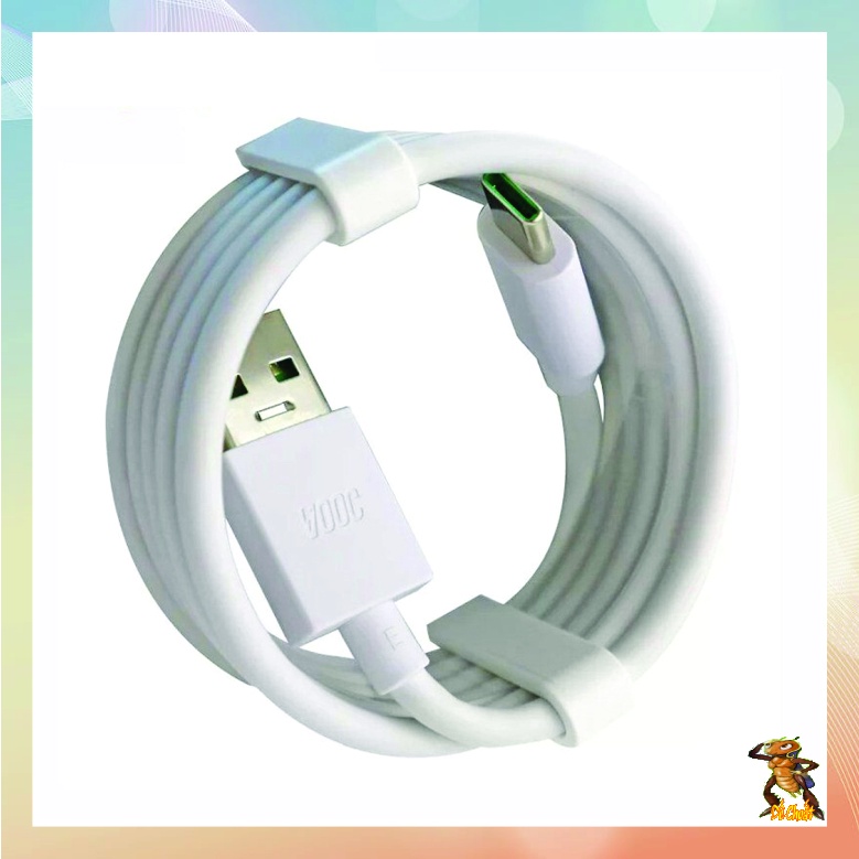 Dây, cáp sạc nhanh 4a vooc  cho điện thoại oppo chân sạc  usb  to type c, micro .