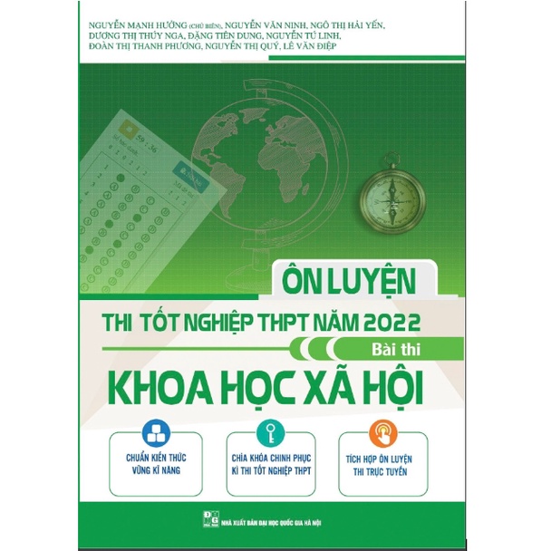 Sách Ôn luyện thi tốt nghiệp THPT Quốc gia năm 2022 Bài thi Khoa học xã hội