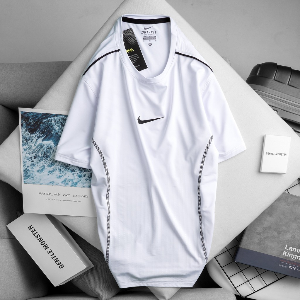 Áo thun nam ngắn tay thể thao chất liệu thun poly lạnh 4 chiều AT45 | BigBuy360 - bigbuy360.vn