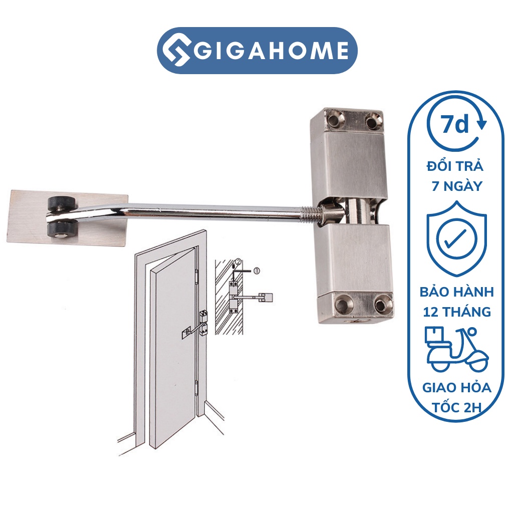 Bản Lề Hỗ Trợ Đóng Cửa Tự Động GIGAHOME Giảm Tiếng Ồn Cho Văn Phòng, Cửa Hàng 9793
