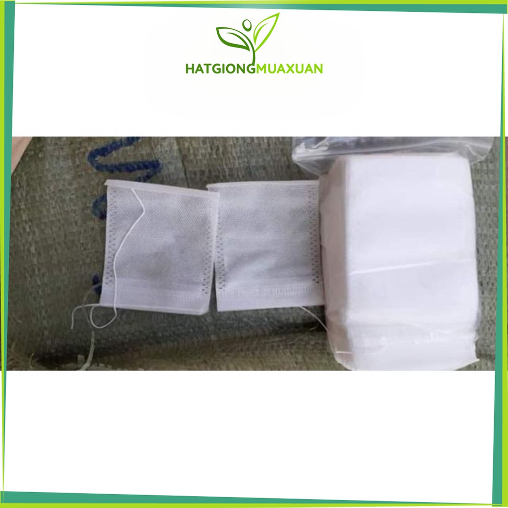 Set 100 túi lọc đựng phân tan chậm cỡ 8x10cm