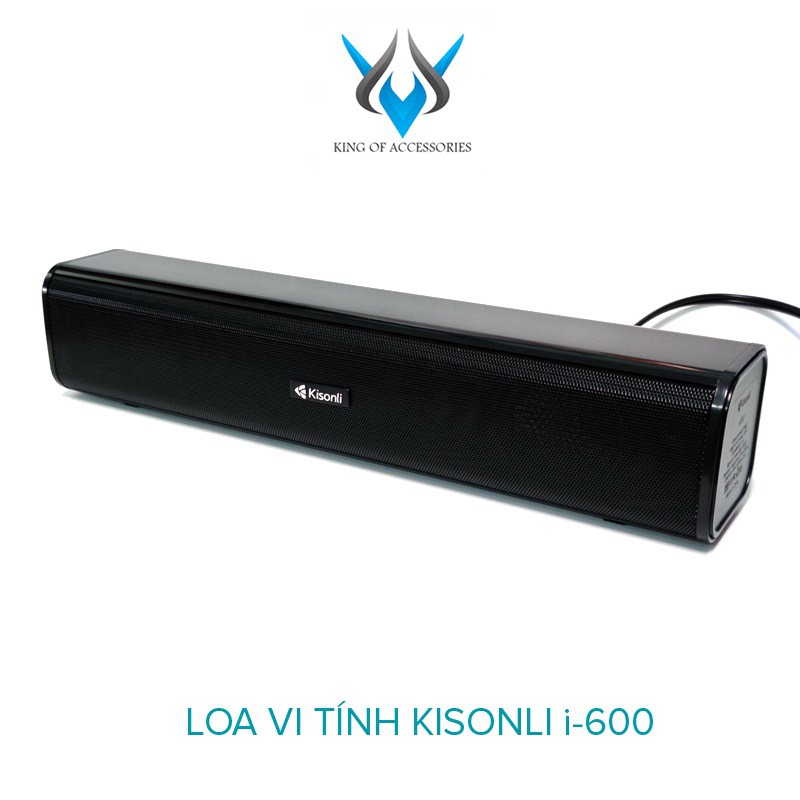 Loa máy tính Kisonli i-600 dạng thanh hiện đại (Nhiều màu)