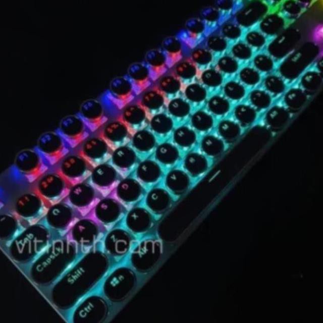 Bàn phím Cơ HP Wired  GK400Y Led  Rainbow Blue switch chính hãng -vitinhth NANA