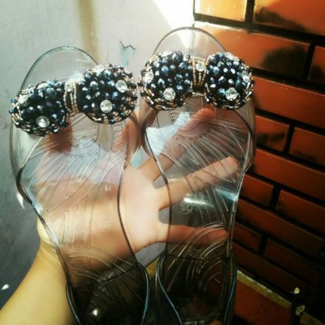 Giày nhựa nơ đá | BigBuy360 - bigbuy360.vn