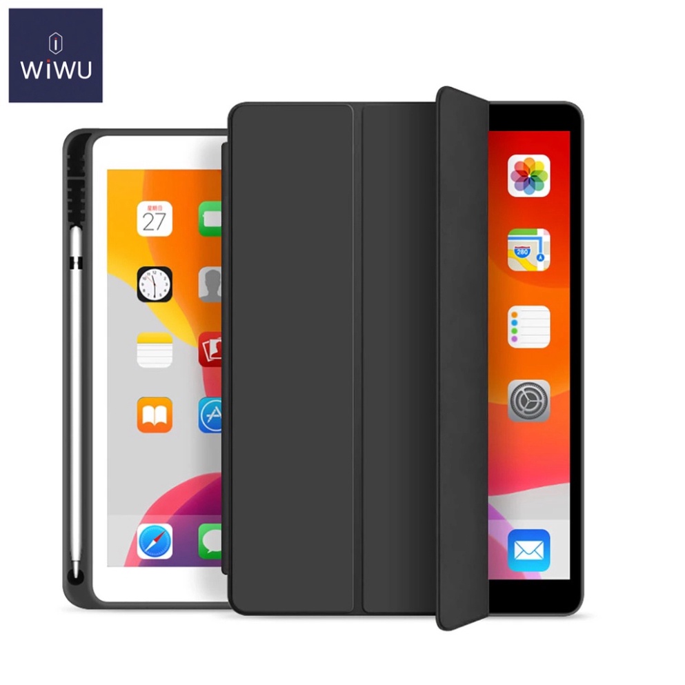 Bao da WIWU 2 in 1 Magnetic Separation IPad Folio dành cho IPad Pro iPad Air iPad Gen 7/8/9