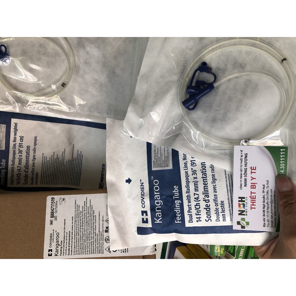 ❤️ỐNG Dây nuôi ăn cho ăn silicone sử dụng dài ngày hãng AGRYLE KANGAROO - dây nuôi ăn xông dạ dày một tháng kangaroo