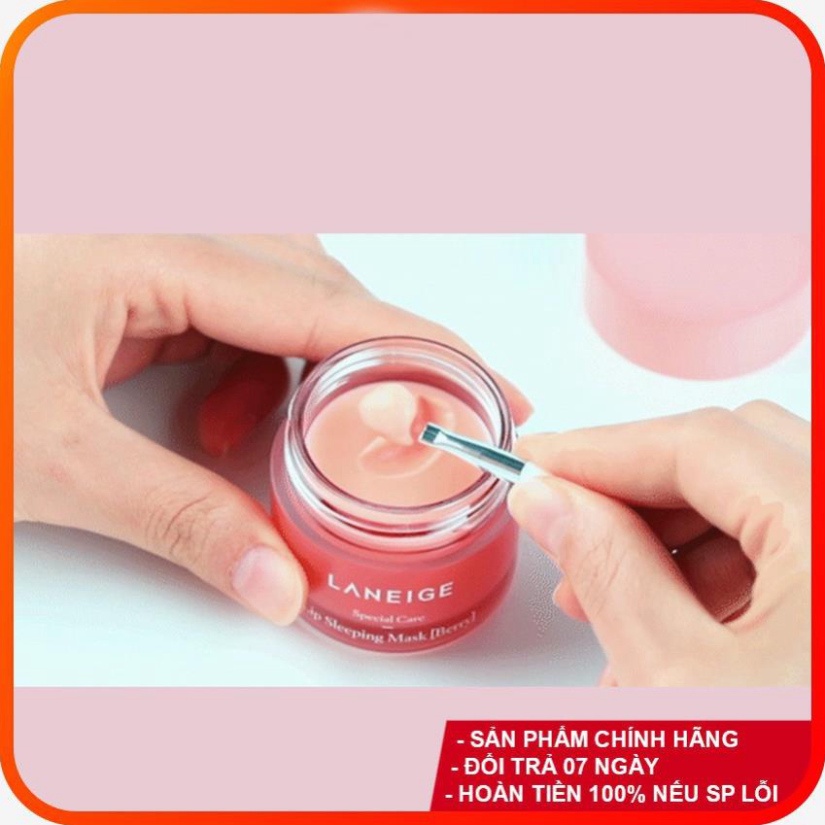 (Mẫu Mới) Mặt nạ ngủ cho môi Laneige 20g Lip Sleeping Mask, Mặt nạ ngủ môi Laneige Berry hàn quốc