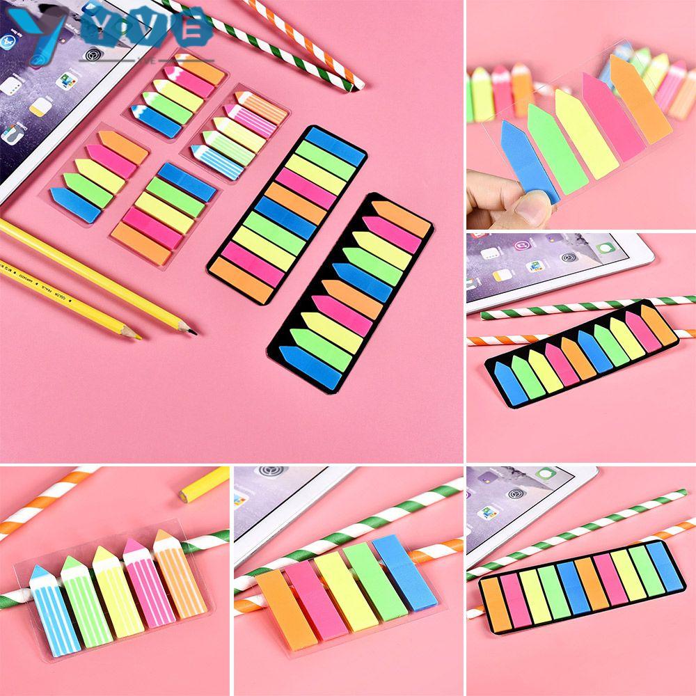 Set giấy ghi chú hình dạng mũi tên tiện lợi