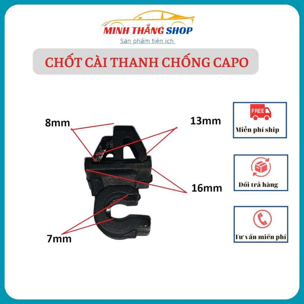 Nhựa cài thanh chống capo xe Morning, Getz, Matiz, Spark