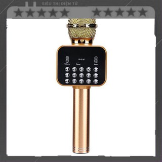 Micro Karaoke Bluetooth K-316 hát siêu hay