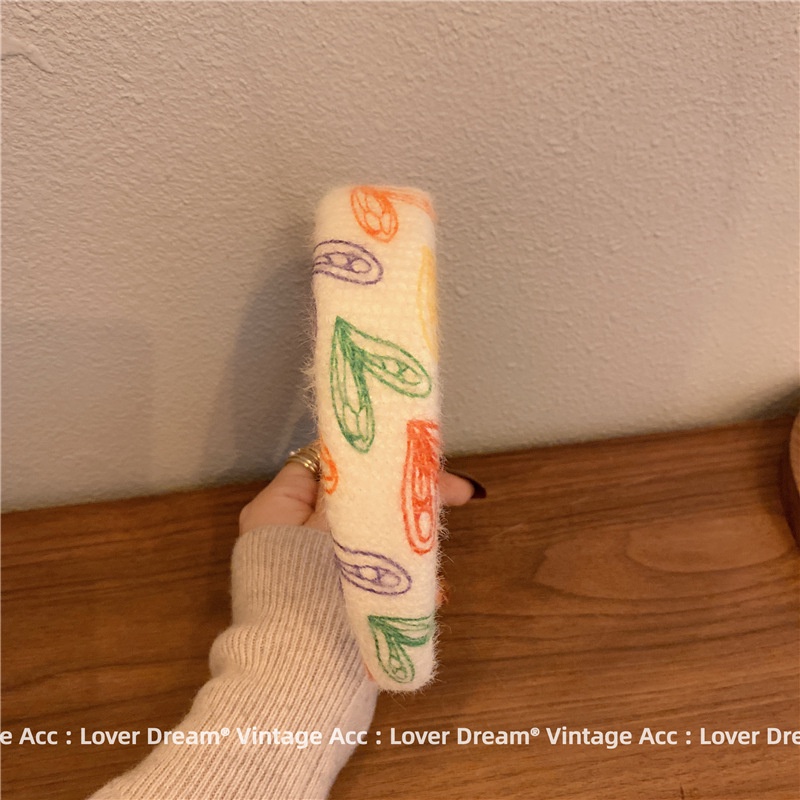 Cài Tóc Bản Rộng Hình Đầu Lâu Phong Cách Hàn Quốc Mới Cho Nữ