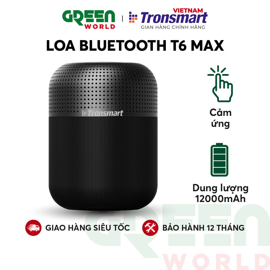 Loa Bluetooth Chống Nước IPX5 Công Suất 60W Âm Thanh Vòm 360° Dùng Cho Điện thoại Máy Tính Bảng Element T6 Max TM-365144