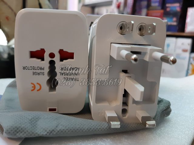 Ổ cắm điện đa năng du lịch Universal Travel Adapter nhiều đầu