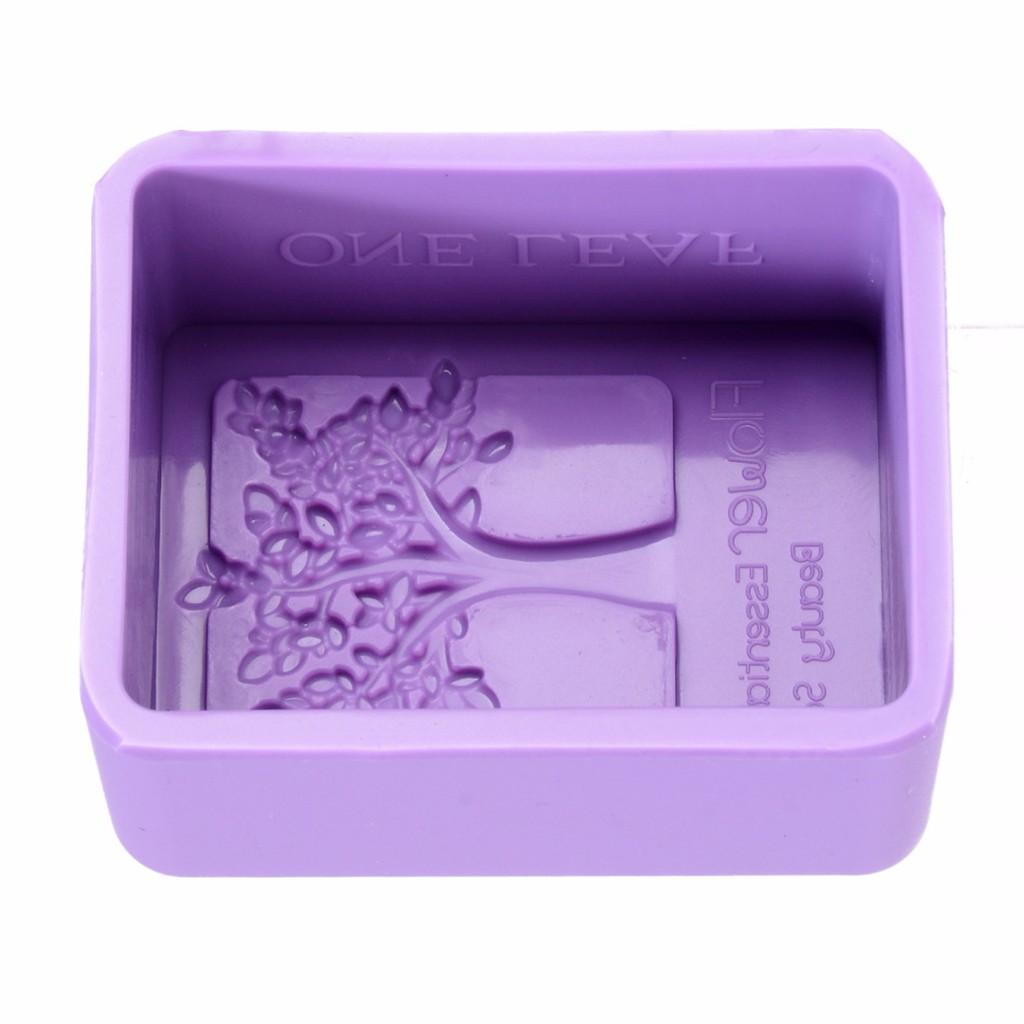 Khuôn Silicone Hình Chữ Nhật Làm Xà Phòng Thủ Công