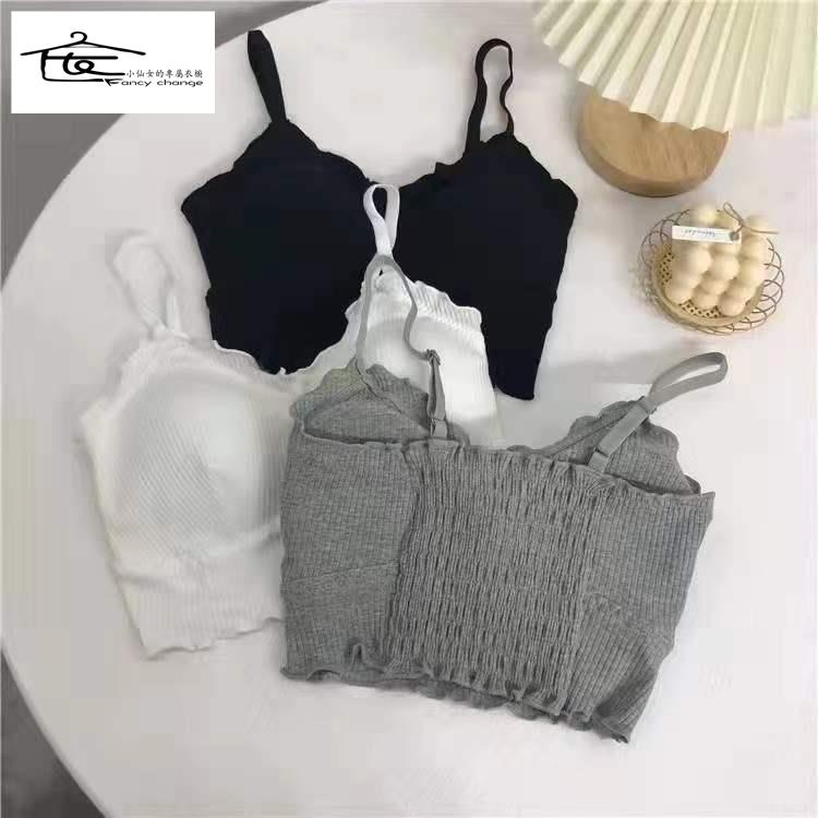 Đặc Biệt Offer Bán Chạy Áo Lót Hai Dây Có Đệm Ngực Chống Chói Mặc Ngoài Trời Mùa Hè