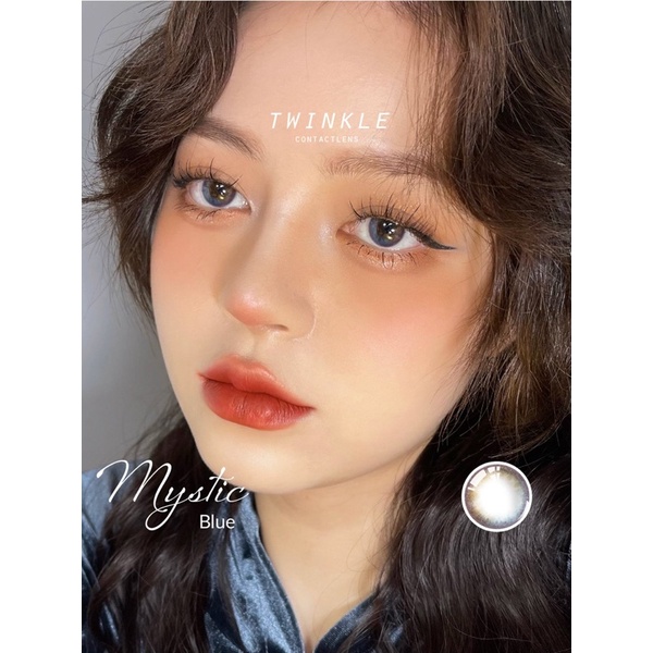 Kính áp tròng mềm xanh biển Mystic Blue lens twinkle