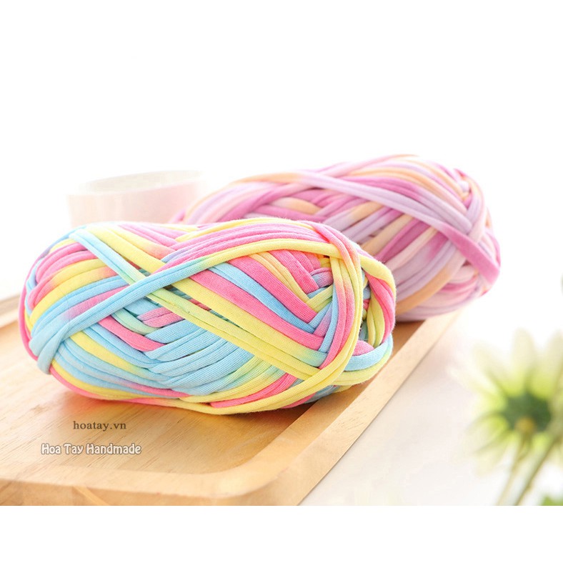 SALE BỎ MẪU - Sợi vải màu loang - T-shirt yarn.