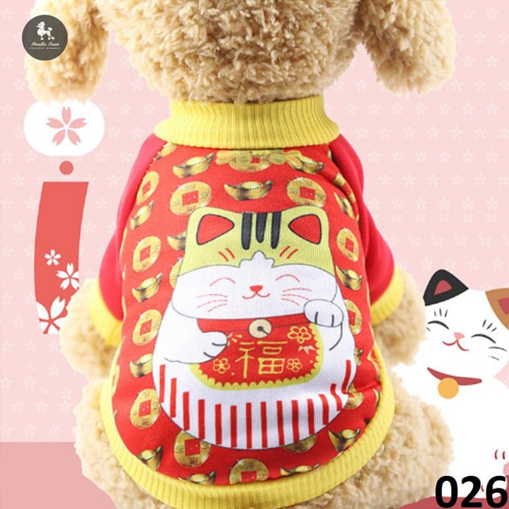 Bộ cánh Mèo thần tài 