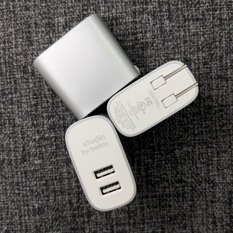 Bộ sạc belkin 10,5W & 24W gồm cáp dù 1.8m