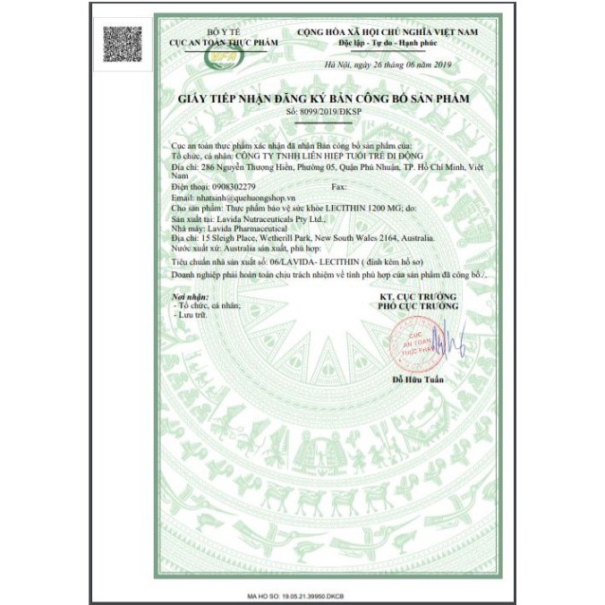 (Mẫu mới) Viên Uống Mầm Đậu Nành Super Lecithin 1200mg 100 viên (Lecithin Healthy Care) | BigBuy360 - bigbuy360.vn